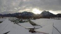 Archiv Foto Webcam Füssen: Hotel Sommer im Allgäu 07:00