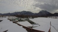 Archiv Foto Webcam Füssen: Hotel Sommer im Allgäu 12:00