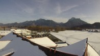 Archiv Foto Webcam Füssen: Hotel Sommer im Allgäu 14:00