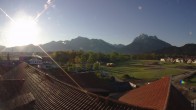 Archiv Foto Webcam Füssen: Hotel Sommer im Allgäu 06:00