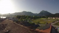 Archiv Foto Webcam Füssen: Hotel Sommer im Allgäu 06:00