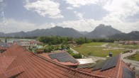 Archiv Foto Webcam Füssen: Hotel Sommer im Allgäu 11:00