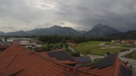 Archiv Foto Webcam Füssen: Hotel Sommer im Allgäu 13:00
