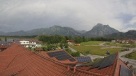 Archiv Foto Webcam Füssen: Hotel Sommer im Allgäu 15:00