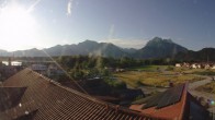 Archiv Foto Webcam Füssen: Hotel Sommer im Allgäu 06:00