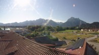 Archiv Foto Webcam Füssen: Hotel Sommer im Allgäu 07:00