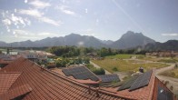 Archiv Foto Webcam Füssen: Hotel Sommer im Allgäu 09:00