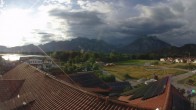 Archiv Foto Webcam Füssen: Hotel Sommer im Allgäu 06:00