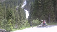 Archiv Foto Webcam Hanke&#39;s Café - Krimmler Wasserfälle 13:00