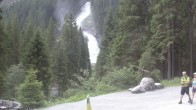 Archiv Foto Webcam Hanke&#39;s Café - Krimmler Wasserfälle 15:00