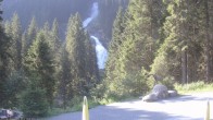 Archiv Foto Webcam Hanke&#39;s Café - Krimmler Wasserfälle 07:00