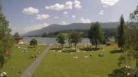 Archiv Foto Webcam Blick auf den Pressegger See 13:00