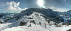 Archived image Webcam Panoramic View Tressdorfer Höhe 13:00