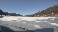 Archiv Foto Webcam Blick über den Weissensee 11:00