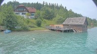 Archiv Foto Webcam Blick über den Weissensee 09:00