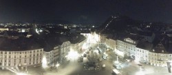 Archived image Webcam View from the town hall in Graz 01:00