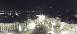 Archived image Webcam View from the town hall in Graz 01:00