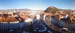 Archived image Webcam View from the town hall in Graz 07:00