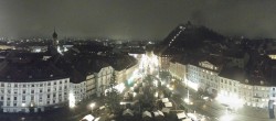 Archiv Foto Webcam Graz Rathaus 23:00