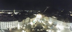 Archiv Foto Webcam Graz Rathaus 23:00