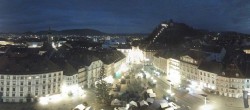 Archived image Webcam View from the town hall in Graz 06:00