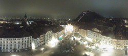 Archiv Foto Webcam Graz Rathaus 23:00