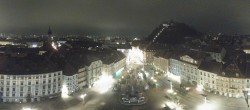 Archiv Foto Webcam Graz Rathaus 01:00