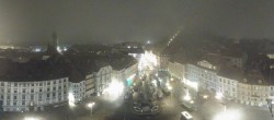 Archived image Webcam View from the town hall in Graz 01:00