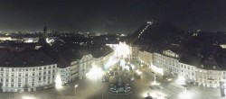 Archiv Foto Webcam Graz Rathaus 01:00