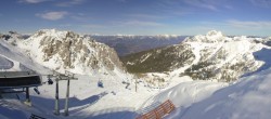 Archived image Webcam Rudnigsattel - Nassfeld Ski Resort 13:00