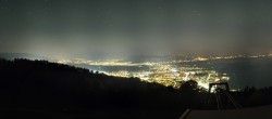 Archiv Foto Webcam Pfänderbahn - Bergstation 23:00