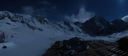 Archiv Foto Webcam Skigebiet Sulden: Panoramakamera Madritschhütte 23:00