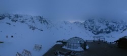Archiv Foto Webcam Skigebiet Sulden: Panoramakamera Madritschhütte 03:00