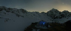 Archiv Foto Webcam Skigebiet Sulden: Panoramakamera Madritschhütte 23:00