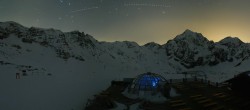 Archiv Foto Webcam Skigebiet Sulden: Panoramakamera Madritschhütte 01:00