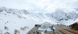 Archiv Foto Webcam Skigebiet Sulden: Panoramakamera Madritschhütte 13:00