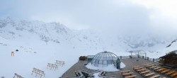 Archiv Foto Webcam Skigebiet Sulden: Panoramakamera Madritschhütte 15:00