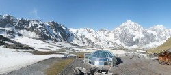 Archiv Foto Webcam Skigebiet Sulden: Panoramakamera Madritschhütte 07:00