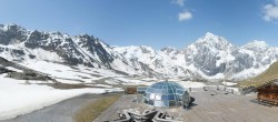 Archiv Foto Webcam Skigebiet Sulden: Panoramakamera Madritschhütte 09:00