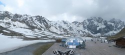 Archiv Foto Webcam Skigebiet Sulden: Panoramakamera Madritschhütte 17:00