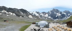 Archiv Foto Webcam Skigebiet Sulden: Panoramakamera Madritschhütte 13:00