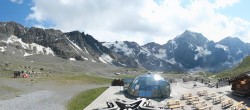 Archiv Foto Webcam Skigebiet Sulden: Panoramakamera Madritschhütte 15:00