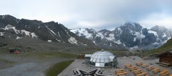 Archiv Foto Webcam Skigebiet Sulden: Panoramakamera Madritschhütte 06:00