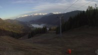 Archiv Foto Webcam Skigebiet Weissensee - Bergstation 05:00