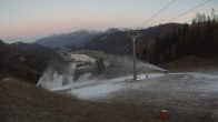 Archiv Foto Webcam Skigebiet Weissensee - Bergstation 06:00