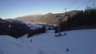 Archiv Foto Webcam Skigebiet Weissensee - Bergstation 07:00