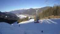 Archiv Foto Webcam Skigebiet Weissensee - Bergstation 09:00