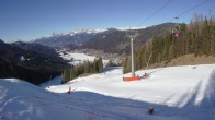 Archiv Foto Webcam Skigebiet Weissensee - Bergstation 11:00