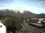 Archived image Webcam Train station Puchberg - view to the Schneeberg 06:00