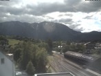 Archived image Webcam Train station Puchberg - view to the Schneeberg 15:00